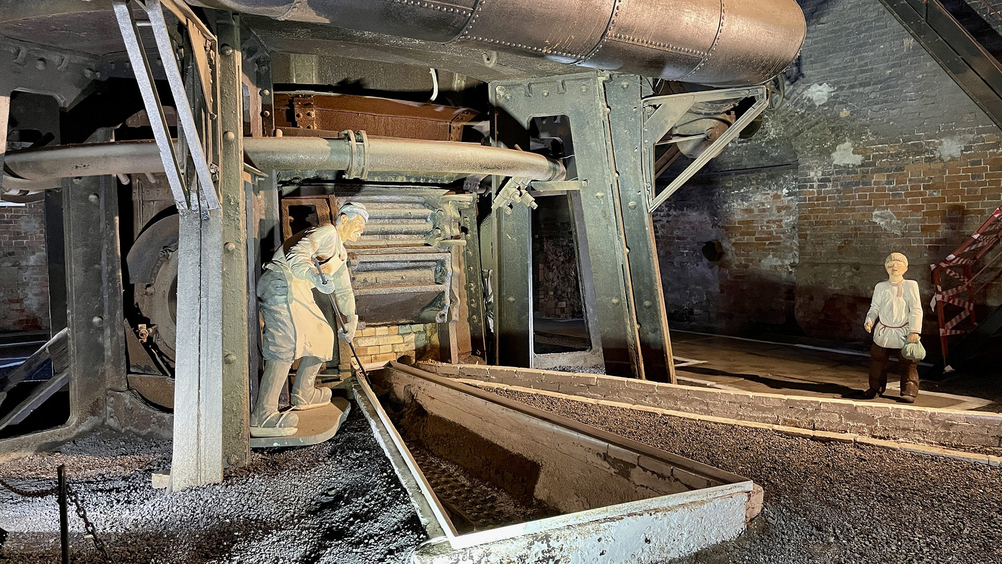 Северская доменная печь с литейным двором 1860 год. Полевской (Severskaya Blast Furnace Museum, Polevskoy)